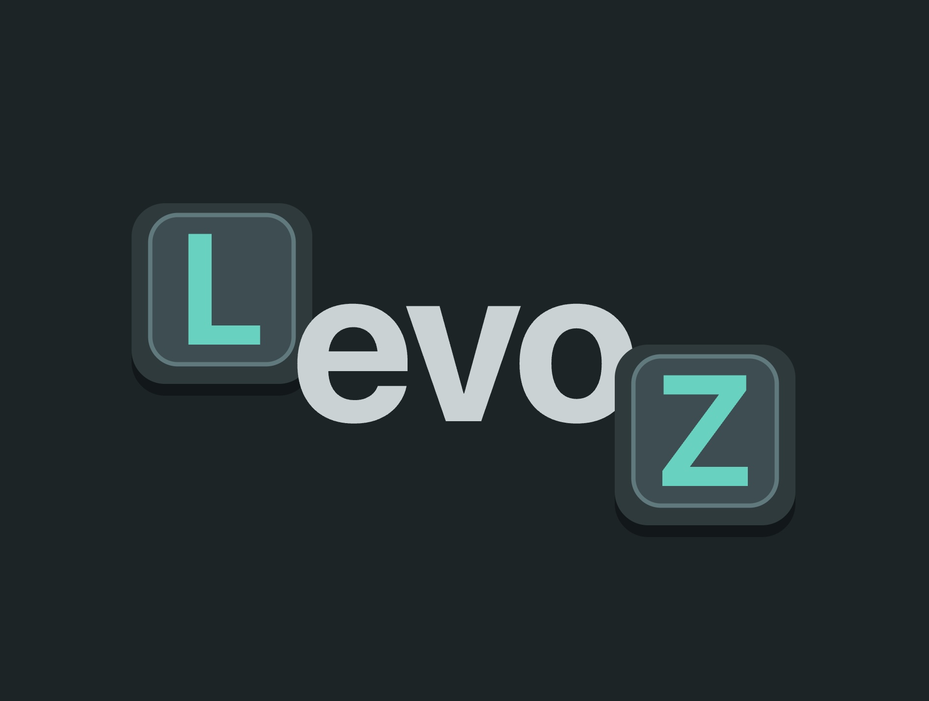 LevoZ keyboard logo art